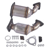 2Pcs Front Catalytic Converters Left and Right Fit for Nissan Altima 3.5L V6 16221 16222 11074971