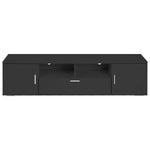 ZUN Modern TV stand with LED Lights Entertainment Center TV cabinet with Storage for Up to 75 inch for W162594688