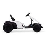 Electric GoKart Pro, Kids Racing Car, Outdoor Ride On Toy with MP3 for Kids Aged 4-16, Black and W2181P152214