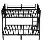 Metal Full over Full Bunk Bed for Teens and Adults,Space-Saving/Noise Reduced/No Box Spring Needed, W1580P309630