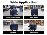 30-inch 7-drawer Iron-top Practical Rolling Steel Tool Cart, With Handle and Wheels, Storage Cabinet 20354836