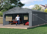10X20FT Carport Car Port Canopy Grey 77637470