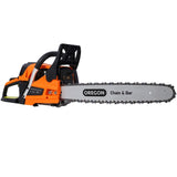 62CC Gas Powered Chainsaw, 20 Inch Oregon Chain&Bar 2-Cycle Petrol Handheld Cordless Chain Saw, W465P209766