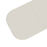 63 " MDF New Cream Style Dining Table and Regular Edge Table, 4-8 Person Dining Table, Vertical 28742696