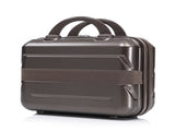 14"/20" 2 pcs/set in ABS Spinner Wheel Luggage, with Combination Lock,14" Cosmetic Case W2787P438042