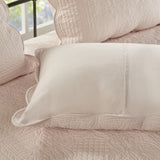 6 Piece Reversible Scalloped Edge Daybed Cover Set Blush Daybed B03597553