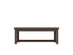 ZUN 48 inch Coffee Table, No Assembly Required, Whiskey Finish B108P160191