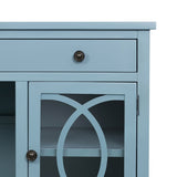 50x26x31" Blue Desk W2078P175450