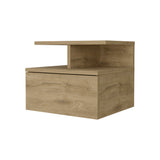 Augusta Floating Nightstand with 2-Tier Shelf and 1-Drawer B128P148658