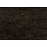 Transitional Bedroom 1pc Nightstand of Center Glides Drawers Charcoal Gray Finish Bed Side Table B01151369