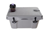 25QT Portable Cooler, Insulated Hard Cooler with Bottle Opener, Cup Holder, Forming Ruler, 5-7 Day 69789029