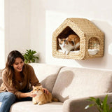 Wooden Cat House 30316726