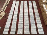 12*24 Carrara Marble, Gray marble, marble, for wall, OL textured finished, 3D fluted marble, W1696104354