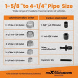 Hydraulic Exhaust Pipe Expander 10T Stretcher Tools Kit 1 5/8" To 4 1/4" 78835 01927166