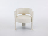 Modern Accent Chair, Contemporary Boucle Fabric Accent Armchair Comfy Upholstered Leisure Single 88763888