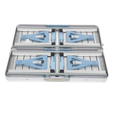 One Piece Folding Table and Chair Aluminum Alloy 66376598