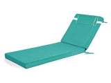 Outdoor Chaise Lounge Cushion, 80 in. x 26 in. x 3 in. Waterproof Fade-Resistant Patio Chair Pad for 64981840