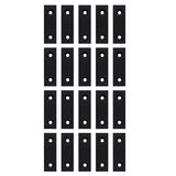 (10 PACK) 6 x 2 x 1" Standard Aluminum Soft Jaws Set FIT For Kurt 6" Vises 60115380