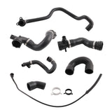 Radiator Coolant Water Hose Pipe Kit 7 Hoses Fit For BMW 128i 2008-2013 Fit For BMW 328i Convertible 61571304