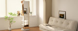 Full-length mirror, rubberwood mirror, 68.8*19.6in Full-length mirror, easy W2987P289172