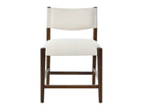 26.4" Solid Wood Counter Height Barstools, Modern Bar Stools Set of 2, Linen Upholstered Kitchen N762P411383A