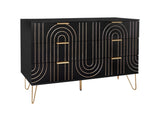 Modern 6 Dresser, Modern Dresser with Metal Handles, Storage Chest of, Wide Dresser W688P170443