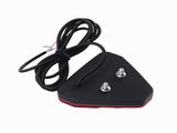 Mc Style FE180 Gloss Black Rear Diffuser W/led Brake Light fit for 22-24 Honda Civic 12153333