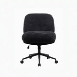 Cross Legged Office Chair on Wheels Adjustable Swivel Wider & Thickened, Ergonomic Desk Chair for 10744940