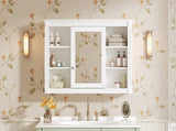 42'' Wall Mounted Bathroom Storage Cabinet, Medicine Cabinet, Modern Bathroom Wall Cabinet with N710P363544K