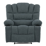 ZUN Massage Recliner Chair Sofa with Heating Vibration W1692P147961