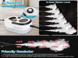 2500W High Pressure Steam Cleaner, 3 Bar 100&degC Fast Heating Steamer with 6 Adjustable Speeds, 52966844