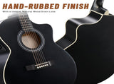 KMA102 41In Basswood Panel Matte Edging Folk Guitar with 15W Amplifier Bag Tuner 28785780