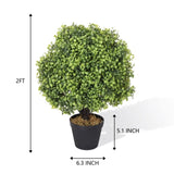 ZUN Green Grass Potted for Home Bathroom Office Desk Decor Wholesale Artificial Plants Plastic Plants W2945P220549