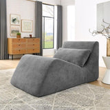 Bean Bag Chair, Lazy Floor Sofa Couch for Adults and Kids, Fireside Chair with Ergonomic Design, W1117P268110