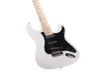 GST Stylish Electric Guitar Kit with Black Pickguard White 34506493