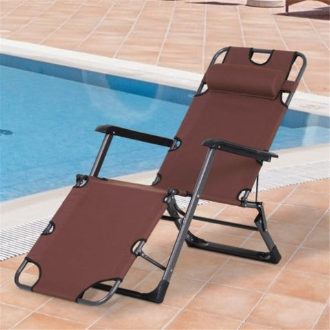 ZUN Folding Lounge Chairs / beach chair （Prohibited by WalMart） 98397140