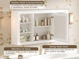 42'' Wall Mounted Bathroom Storage Cabinet, Medicine Cabinet, Modern Bathroom Wall Cabinet with N710P363544K