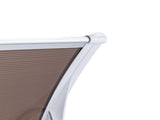 HT-100 x 80 Household Application Door & Window Rain Cover Eaves Brown Board & 14592252