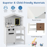 Kids Wooden Pretend Toy With Storage & Accessories 45528823