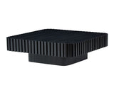 31.5 Inch Modern Handcraft Drum Coffee Square Coffee for Living Room,Small Wooden Coffee W2582P360257