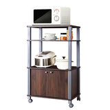 Multi functional kitchen storage rack Walnut 32050844