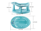Baby Bath Seat,Baby Bath Chair, Newborn Seat Bathtub Seat Cushion Children's Wrap-Around 15371860