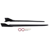 L&R Side Skirt fit for BMW X5 G05 M Sport 2019 2020-2025 Black Extension Panel ABS 46670265