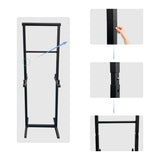 No Assembly Required TV Trays for Eating Set of 4 with Stand,Folding Snack Tray Table Set,Folding TV W2167P164302