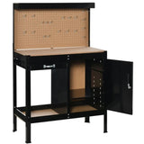 Multipurpose Tool Table, Storage Cabinet with Keys Workshop Tool Table with Slide Drawer. 77831568
