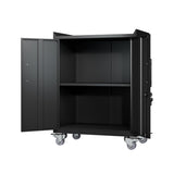 2 Door Tool Cabinets for Garage, Lockable Garage Storage Cabinet, Locking Metal Storage Cabinet with W1831126696
