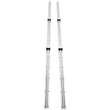 Linear Guide Rail Set, SBR16 2000mm, 2 PCS 78.7 in/2000 mm SBR16 Guide Rails and 4 PCS SBR16UU Slide T3342P360018