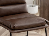 Milos Upholstered 26-inch Counter Height Stools, Set of 2, Antique Brown T2574P245861