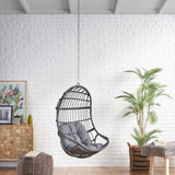 BERKSHIRE HANGING CHAIR WITH 8FT CHAIN 70843.00GDGRY