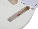 DIY 6 String TL Style Electric Guitar Kits with Mahogany Body, Maple Neck and Accessories White 47812674